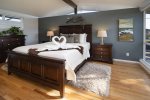 Master Bedroom with a queen bed and en suite bathroom